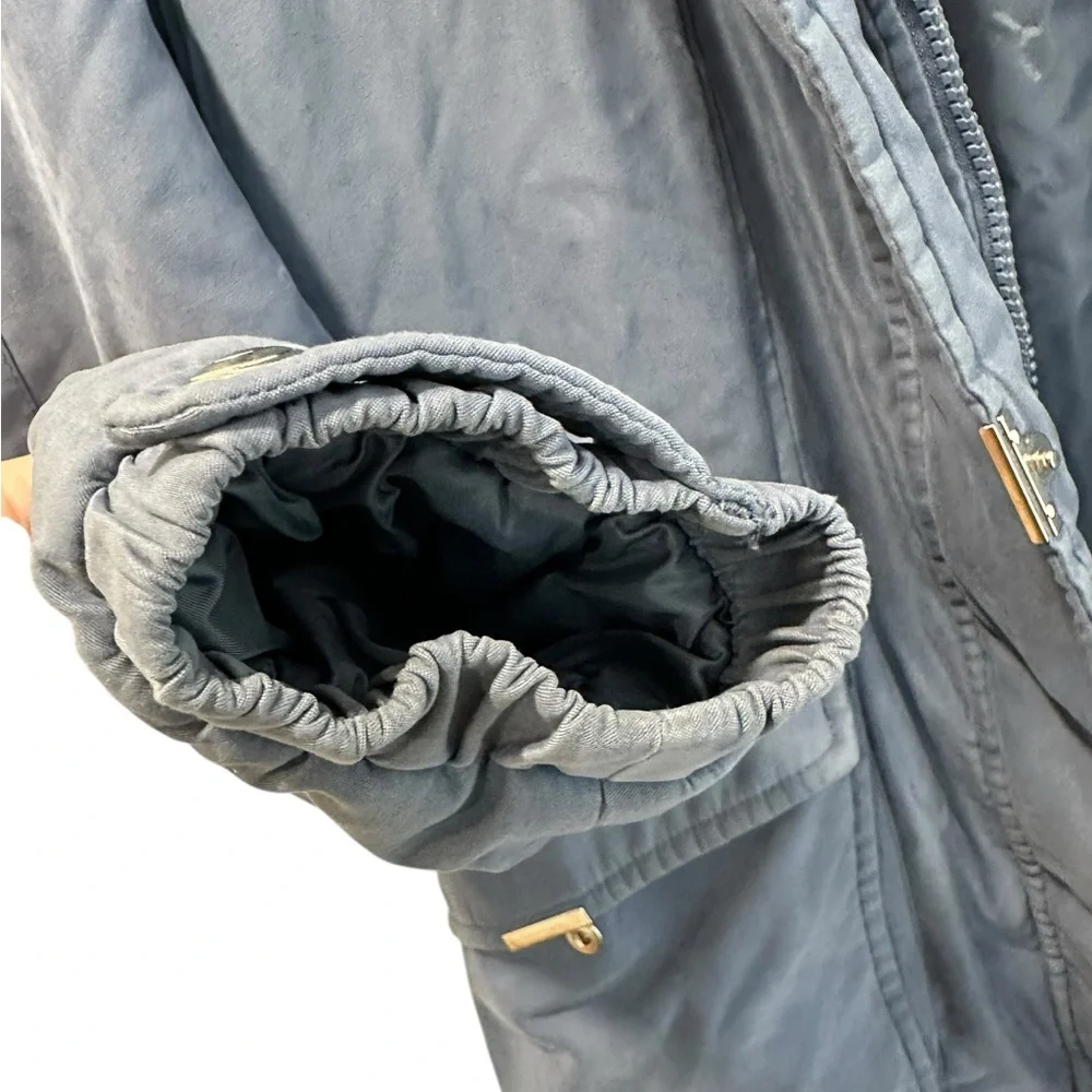 Mackintosh New England winter jacket/coat‎ men's Medium, light slate blue color